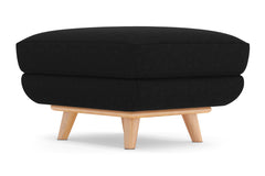 Carson Ottoman :: Leg Finish: Natural / Size: 23x30