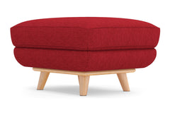 Carson Ottoman :: Leg Finish: Natural / Size: 23x30