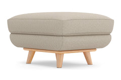 Carson Ottoman :: Leg Finish: Natural / Size: 23x30