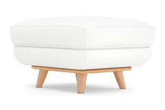 Carson Ottoman :: Leg Finish: Natural / Size: 23x30