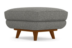 Carson Ottoman :: Leg Finish: Pecan / Size: 23x30