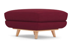 Carson Ottoman :: Leg Finish: Natural / Size: 25x35