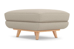 Carson Ottoman :: Leg Finish: Natural / Size: 25x35
