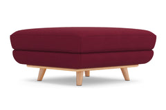Carson Ottoman :: Leg Finish: Natural / Size: 35x35