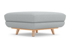 Carson Ottoman :: Leg Finish: Natural / Size: 35x35