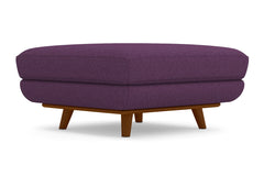 Carson Ottoman :: Leg Finish: Pecan / Size: 35x35