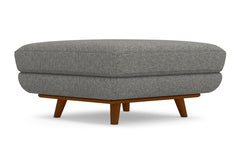 Carson Ottoman :: Leg Finish: Pecan / Size: 35x35