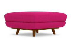 Carson Ottoman :: Leg Finish: Pecan / Size: 35x35
