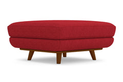 Carson Ottoman :: Leg Finish: Pecan / Size: 35x35
