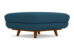 Carson Ottoman :: Leg Finish: Pecan / Size: 35x35
