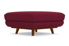 Carson Ottoman :: Leg Finish: Pecan / Size: 35x35