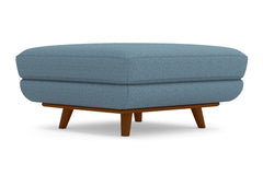 Carson Ottoman :: Leg Finish: Pecan / Size: 35x35