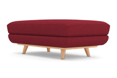 Carson Ottoman :: Leg Finish: Natural / Size: 28x48