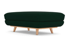 Carson Ottoman :: Leg Finish: Natural / Size: 28x48