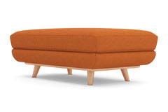 Carson Ottoman :: Leg Finish: Natural / Size: 28x48
