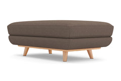 Carson Ottoman :: Leg Finish: Natural / Size: 28x48