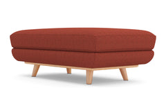 Carson Ottoman :: Leg Finish: Natural / Size: 28x48