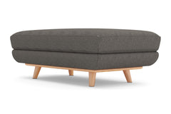 Carson Ottoman :: Leg Finish: Natural / Size: 28x48