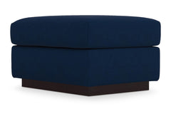 Nora Ottoman :: Leg Finish: Espresso / Size: 23x30