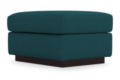 Nora Ottoman :: Leg Finish: Espresso / Size: 23x30