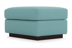 Nora Ottoman :: Leg Finish: Espresso / Size: 23x30