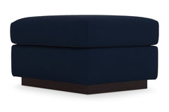 Nora Ottoman :: Leg Finish: Espresso / Size: 23x30