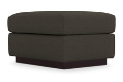 Nora Ottoman :: Leg Finish: Espresso / Size: 23x30