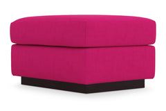 Nora Ottoman :: Leg Finish: Espresso / Size: 23x30