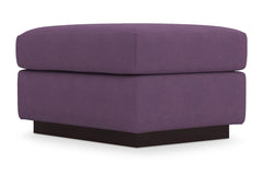 Nora Ottoman :: Leg Finish: Espresso / Size: 23x30