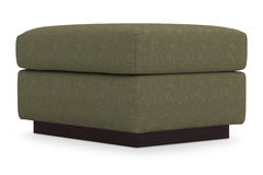 Nora Ottoman :: Leg Finish: Espresso / Size: 23x30