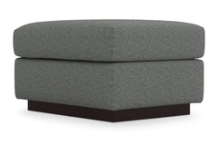 Nora Ottoman :: Leg Finish: Espresso / Size: 23x30