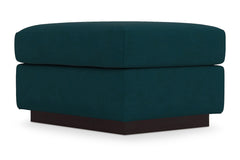 Nora Ottoman :: Leg Finish: Espresso / Size: 23x30