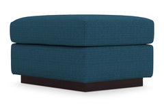 Nora Ottoman :: Leg Finish: Espresso / Size: 23x30