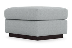 Nora Ottoman :: Leg Finish: Espresso / Size: 23x30