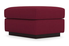 Nora Ottoman :: Leg Finish: Espresso / Size: 23x30