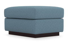 Nora Ottoman :: Leg Finish: Espresso / Size: 23x30