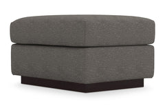 Nora Ottoman :: Leg Finish: Espresso / Size: 23x30