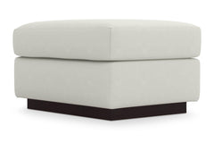 Nora Ottoman :: Leg Finish: Espresso / Size: 23x30