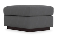 Nora Ottoman :: Leg Finish: Espresso / Size: 23x30