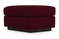Nora Ottoman :: Leg Finish: Espresso / Size: 23x30