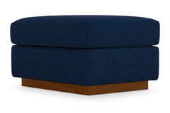 Nora Ottoman :: Leg Finish: Pecan / Size: 23x30