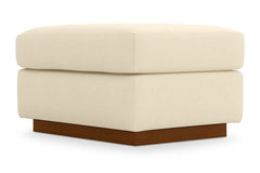 Nora Ottoman :: Leg Finish: Pecan / Size: 23x30