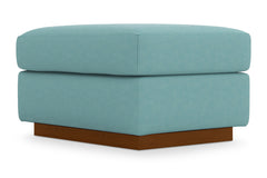 Nora Ottoman :: Leg Finish: Pecan / Size: 23x30