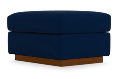 Nora Ottoman :: Leg Finish: Pecan / Size: 23x30