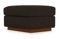 Nora Ottoman :: Leg Finish: Pecan / Size: 23x30