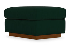 Nora Ottoman :: Leg Finish: Pecan / Size: 23x30