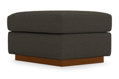 Nora Ottoman :: Leg Finish: Pecan / Size: 23x30