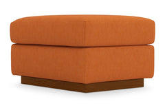 Nora Ottoman :: Leg Finish: Pecan / Size: 23x30