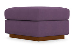 Nora Ottoman :: Leg Finish: Pecan / Size: 23x30