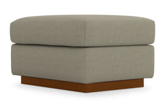 Nora Ottoman :: Leg Finish: Pecan / Size: 23x30